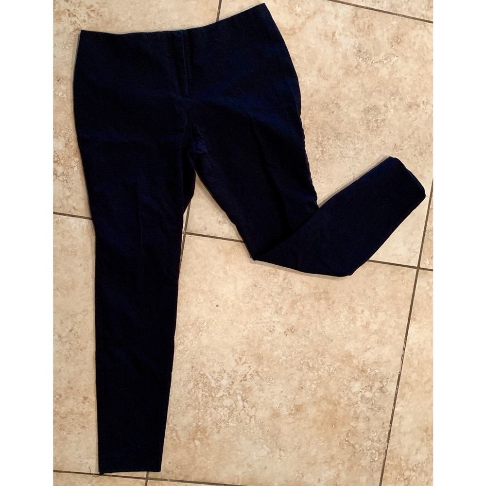 ALFANI PETITE BLACK SKINNY TROUSERS
